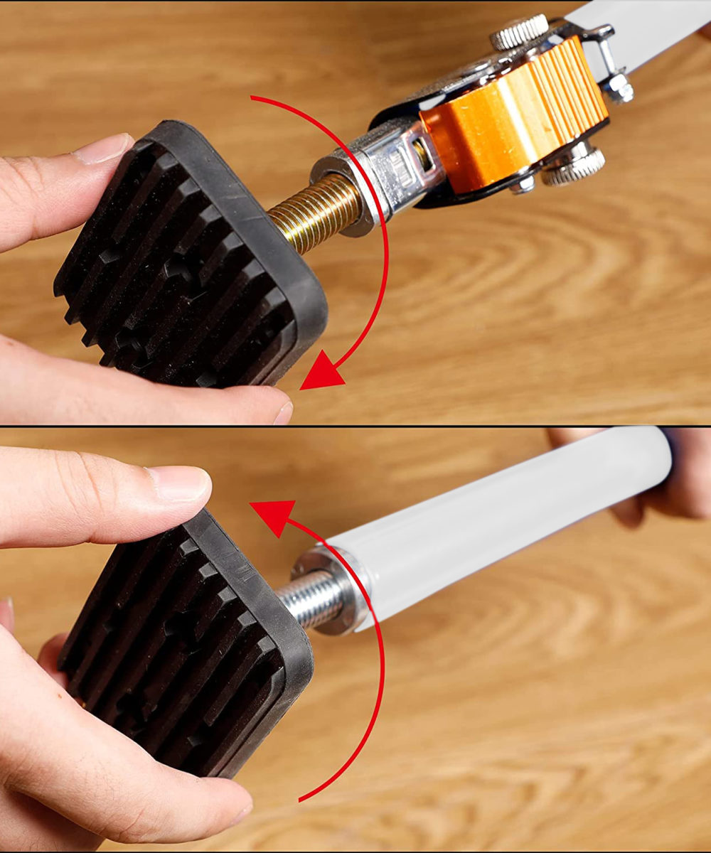 Alternative view of Montagestütze - Teleskopstange 160-290 cm / 2 Stück