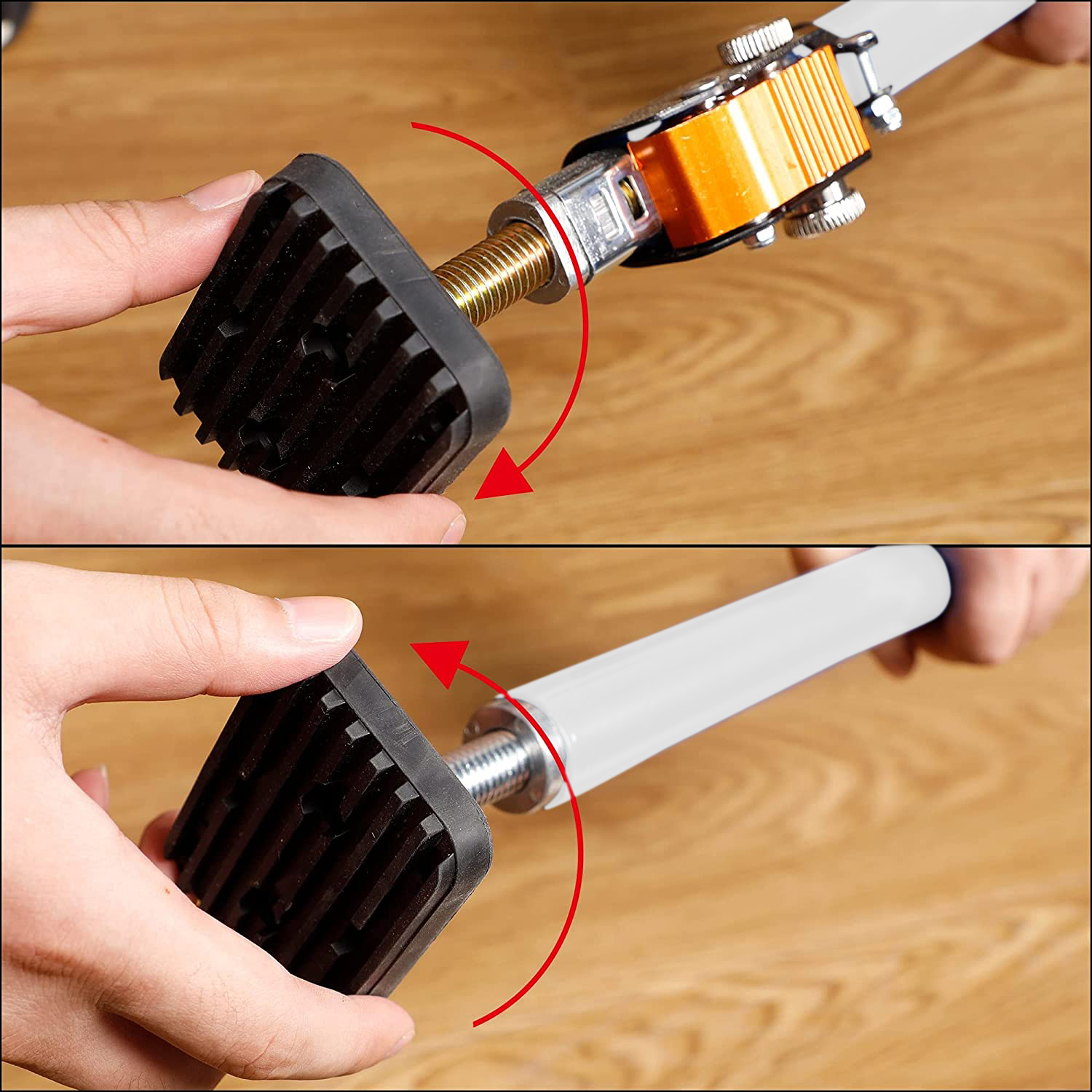 Montagestütze - Teleskopstange 160-290 cm / 2 Stück – Bild 2