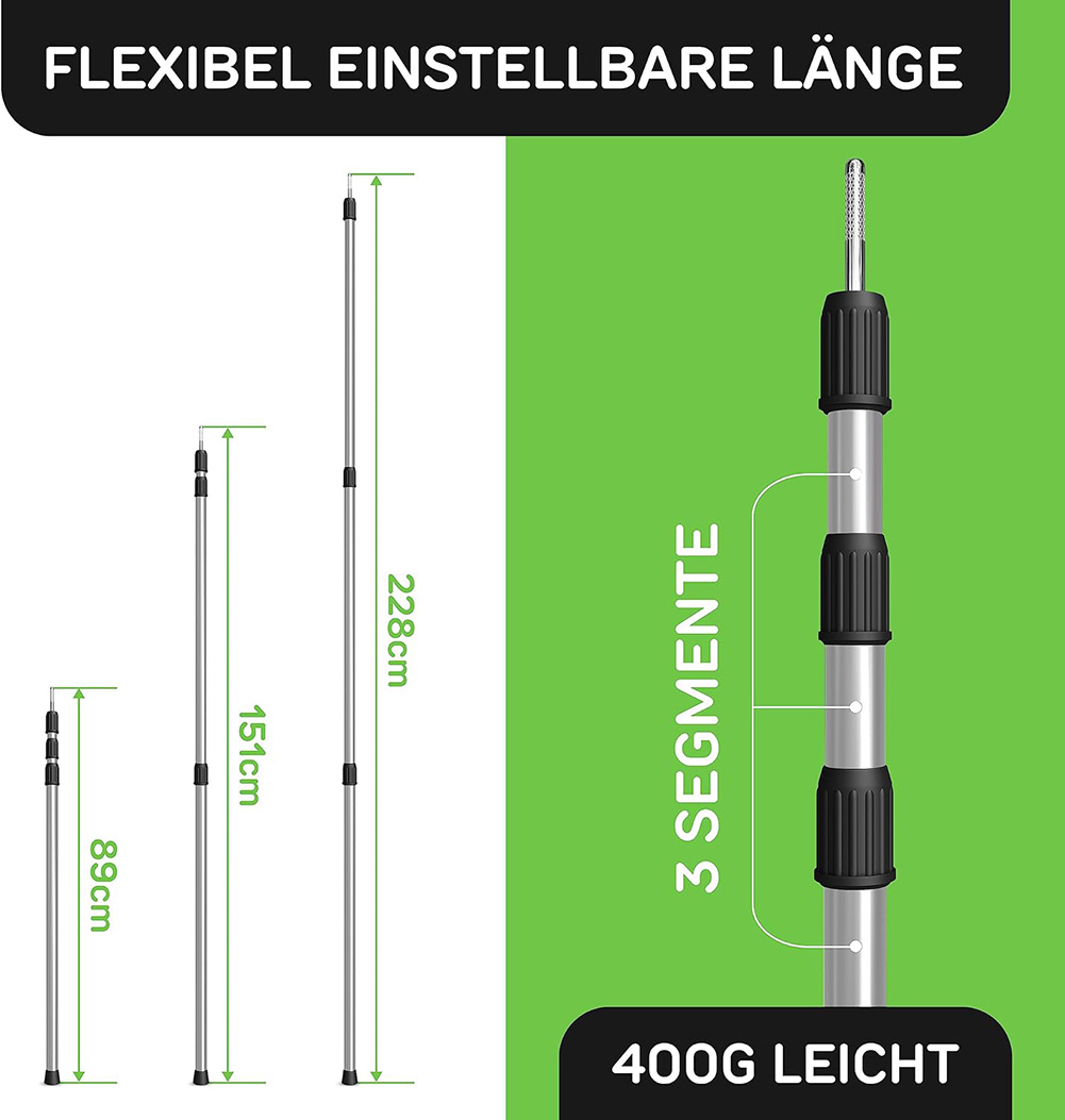 Sonnensegel Stangen - Zeltstangen – Bild 3